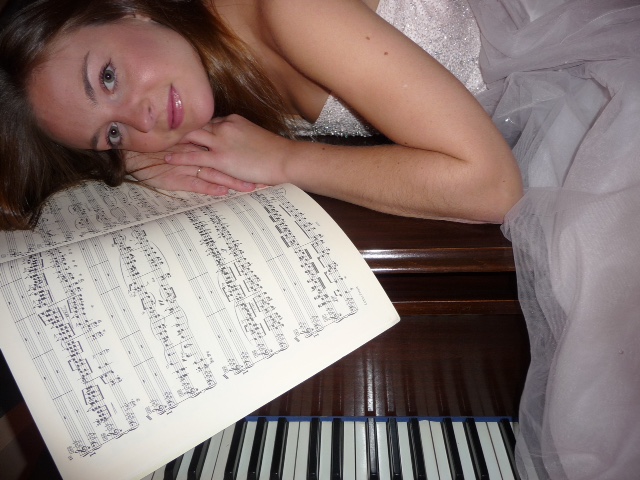 Tia Eagle, classical pianist, performing (photo 2 of 3)